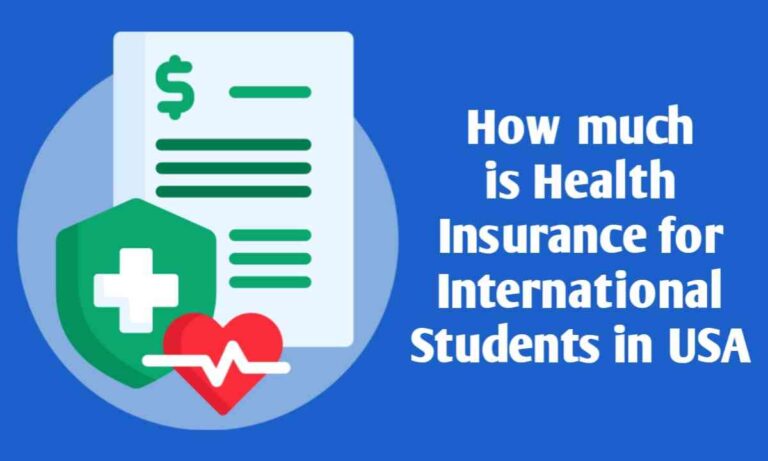How much is Health Insurance for International Students in USA