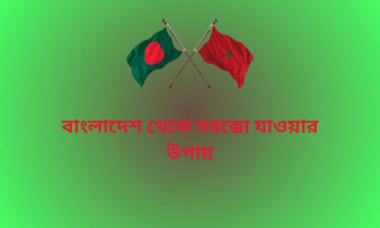 বাংলাদেশ থেকে মরক্কো যাওয়ার উপায়